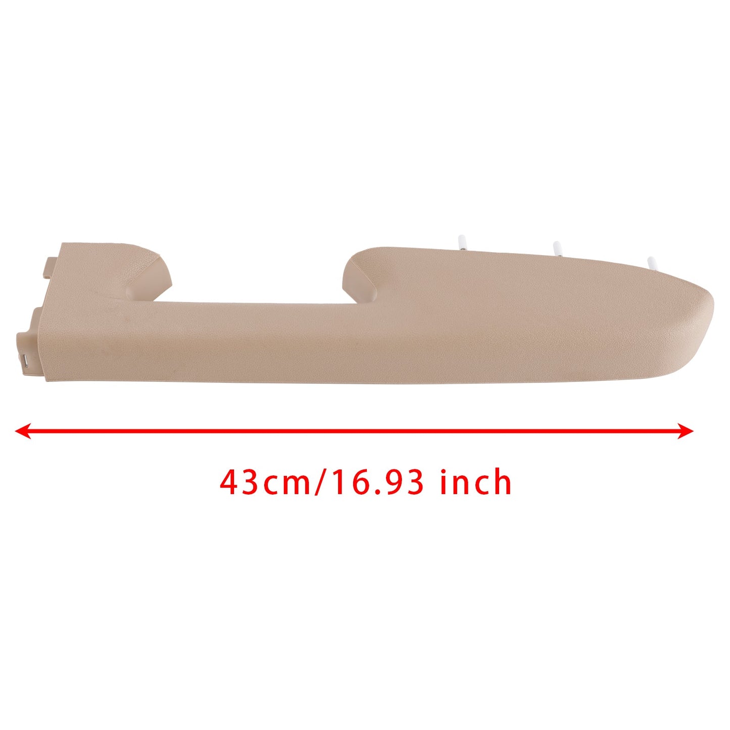 Kit di riparazione bracciolo anteriore destro per Chevy Silverado 1500 2500HD 2010-2014, colore beige.
