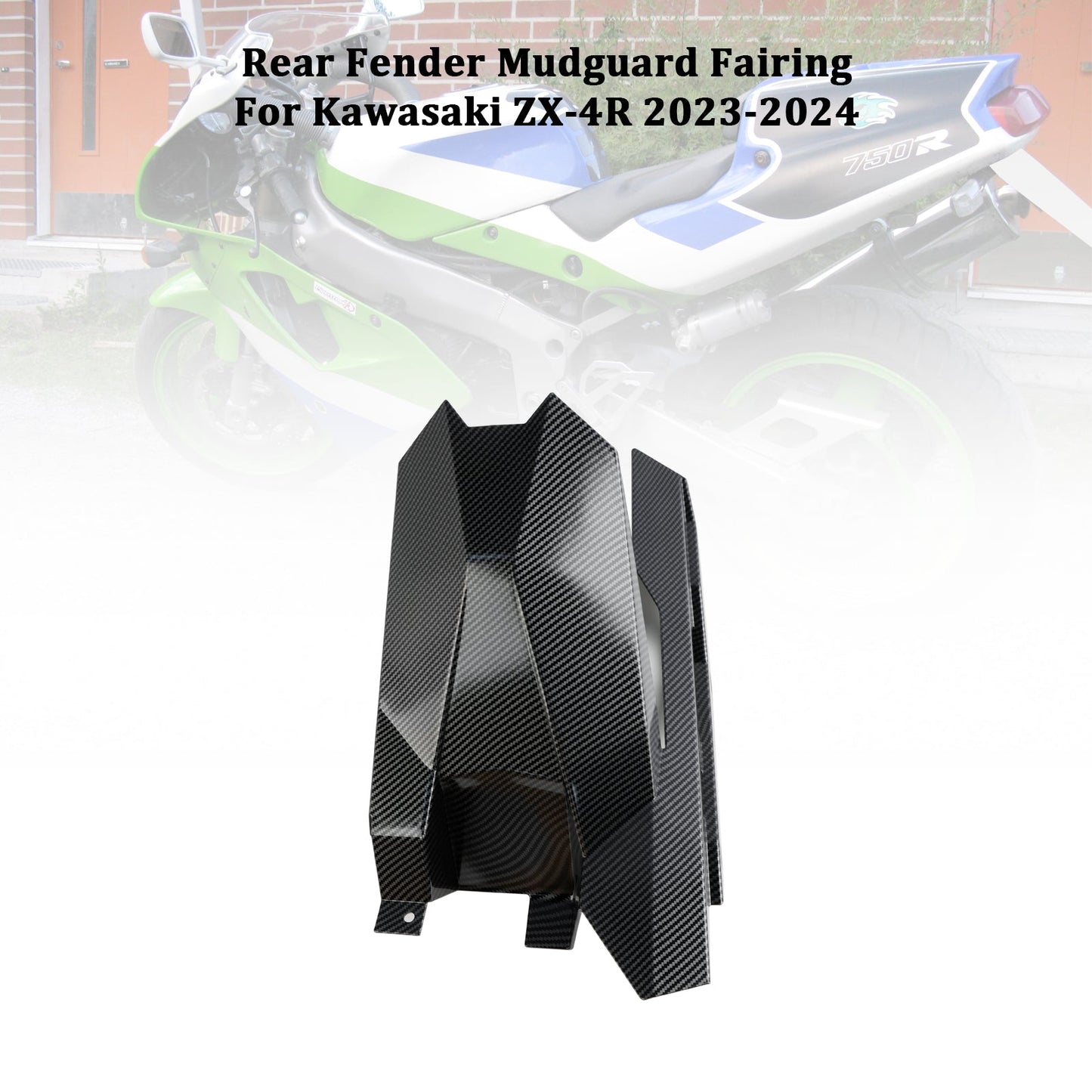 Parafango posteriore Carenatura per Kawasaki ZX-4R ZX-4RR 2023-2024