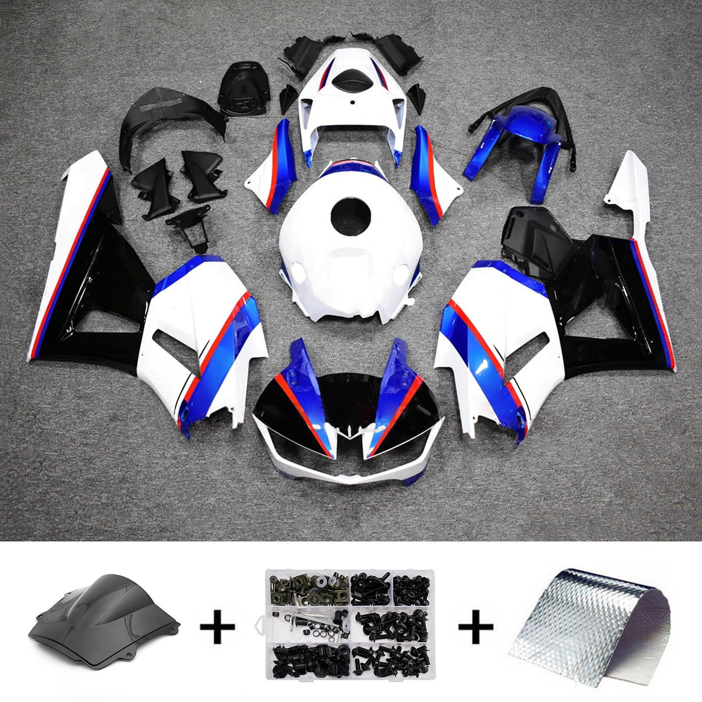 Kit di carene in plastica ABS stampate a iniezione per Honda CBR600RR 2013-2025 F5
