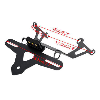 Supporto per telaio porta targa adatto per Honda CB650R CBR650R 2024-2025