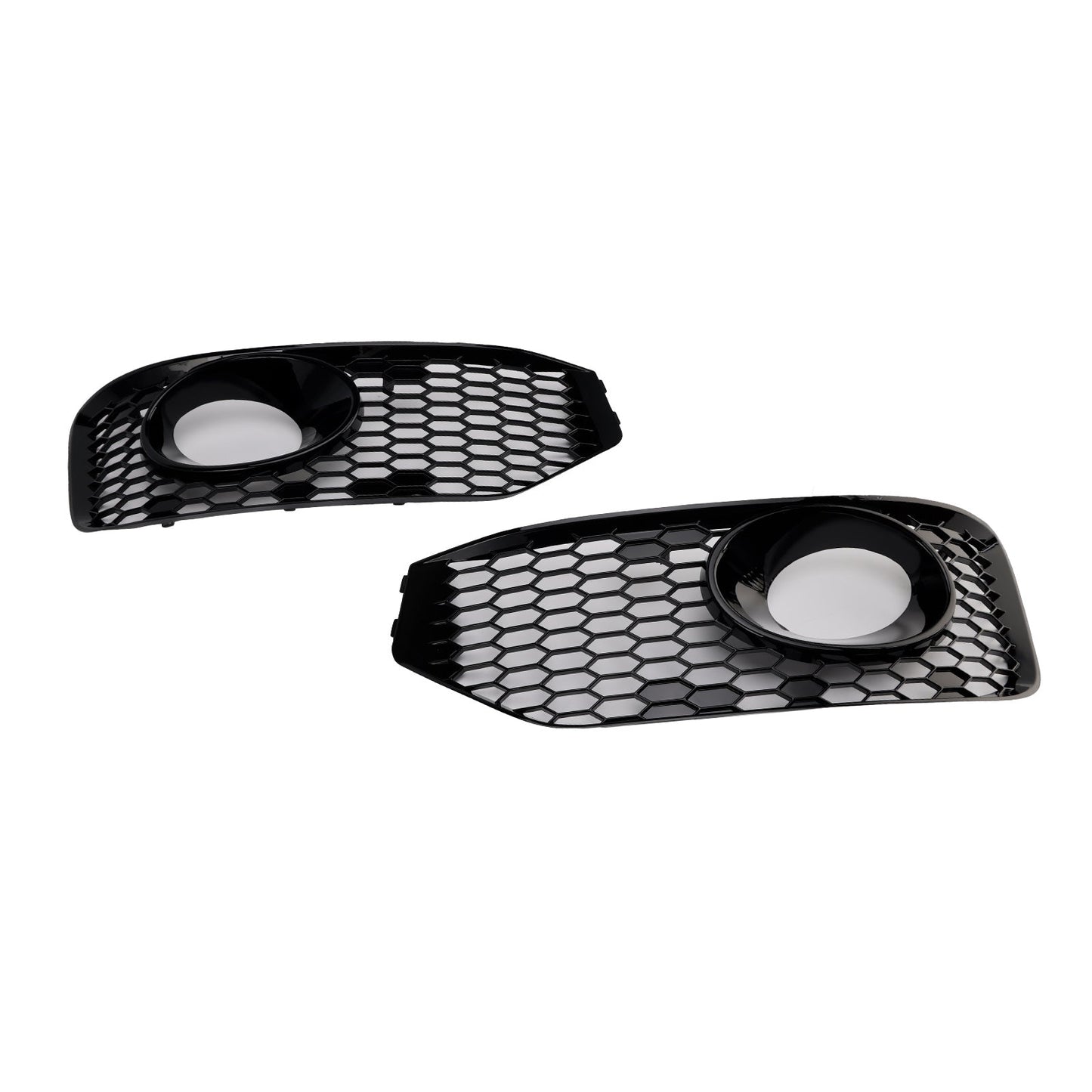 Griglia di copertura della luce fendinebbia S-line VW T5 T5.1 2010-2015, nero lucido