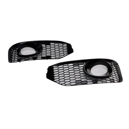 Griglia di copertura della luce fendinebbia S-line VW T5 T5.1 2010-2015, nero lucido