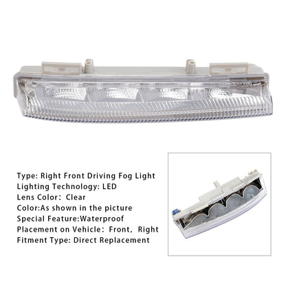 Fari fendinebbia diurni a LED lato destro per Mercedes Benz W204 S204 W212 2007-2014