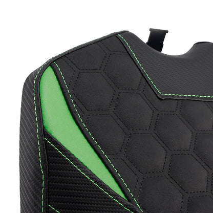 2025 - Cuscino posteriore per sedile conducente e passeggero per Kawasaki Ninja Z900 Zr900-F, colore verde.