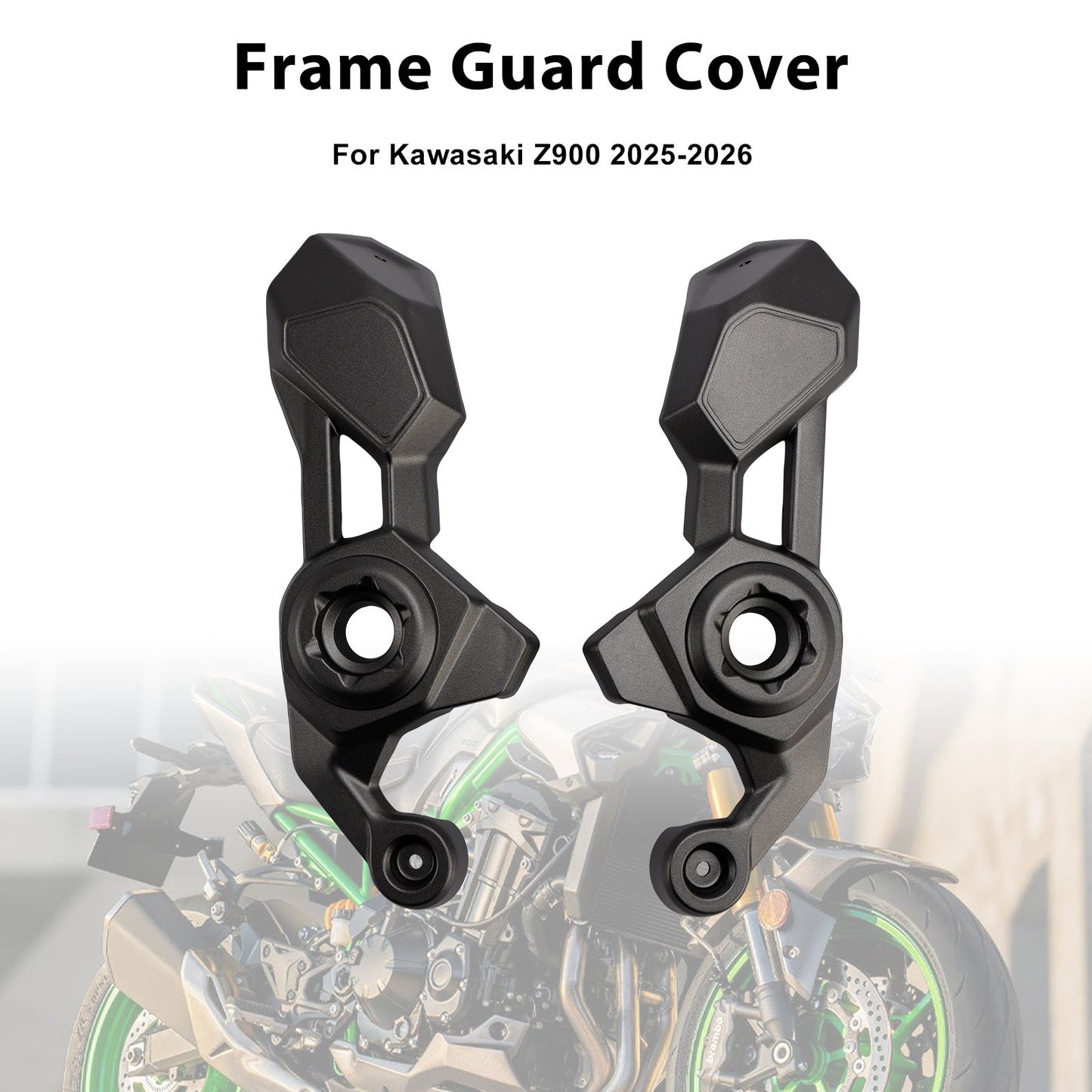 Carenatura di protezione del pannello di copertura laterale del telaio per Kawasaki Z900 2025-2026