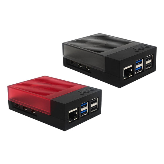 Raspberry Pi 5 POLY5+ Case Argon POLY 5+ Box compatibile con ventola di raffreddamento PWM ABS