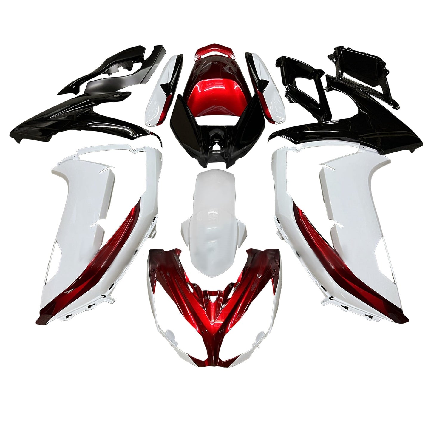 Kit carenatura iniezione in plastica ABS adatto per Kawasaki ER-6F Ninja650 2012-2016