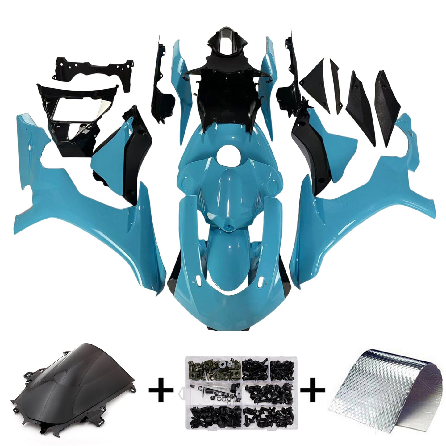 Kit carenatura BODYWORK ABS di plastica per Yamaha YZF 1000 R1 2015-2019