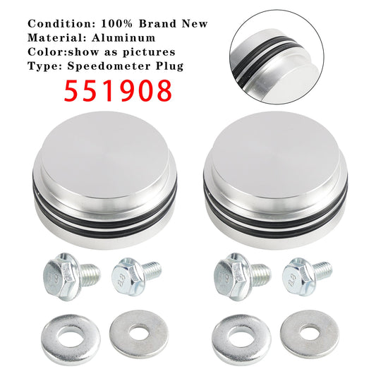 Confezione da 2 tappi per tachimetro 551908 per trasmissione Chevy SBC 305 327 350 383 5.0L 5.7L V8 TH400