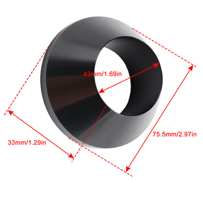 2× Cono fermo bilanciatrice ruote Upgrade per 1.67" Diametro Montante Centrale