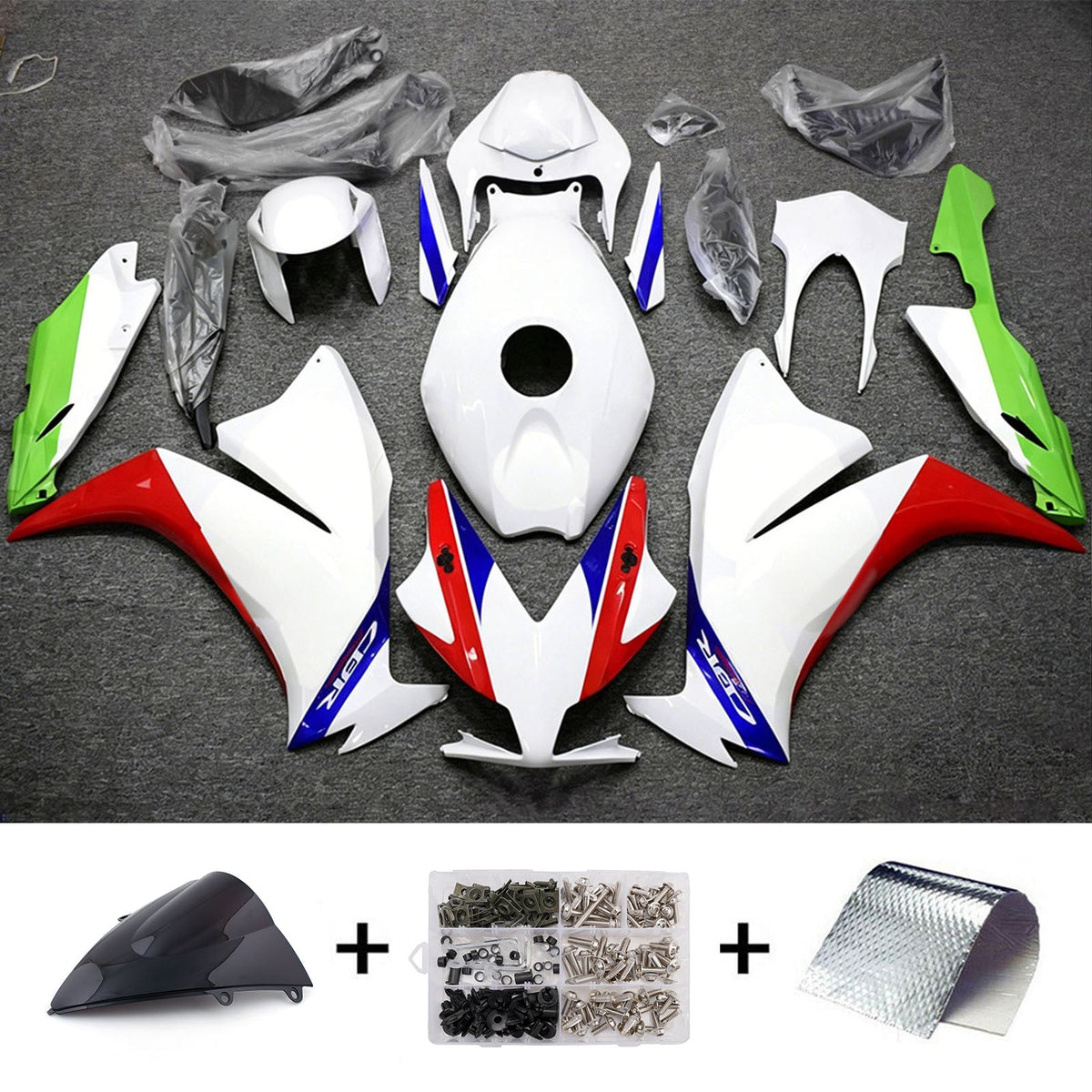 Kit di carene in plastica ABS stampate a iniezione per Honda CBR1000RR 2012-2016