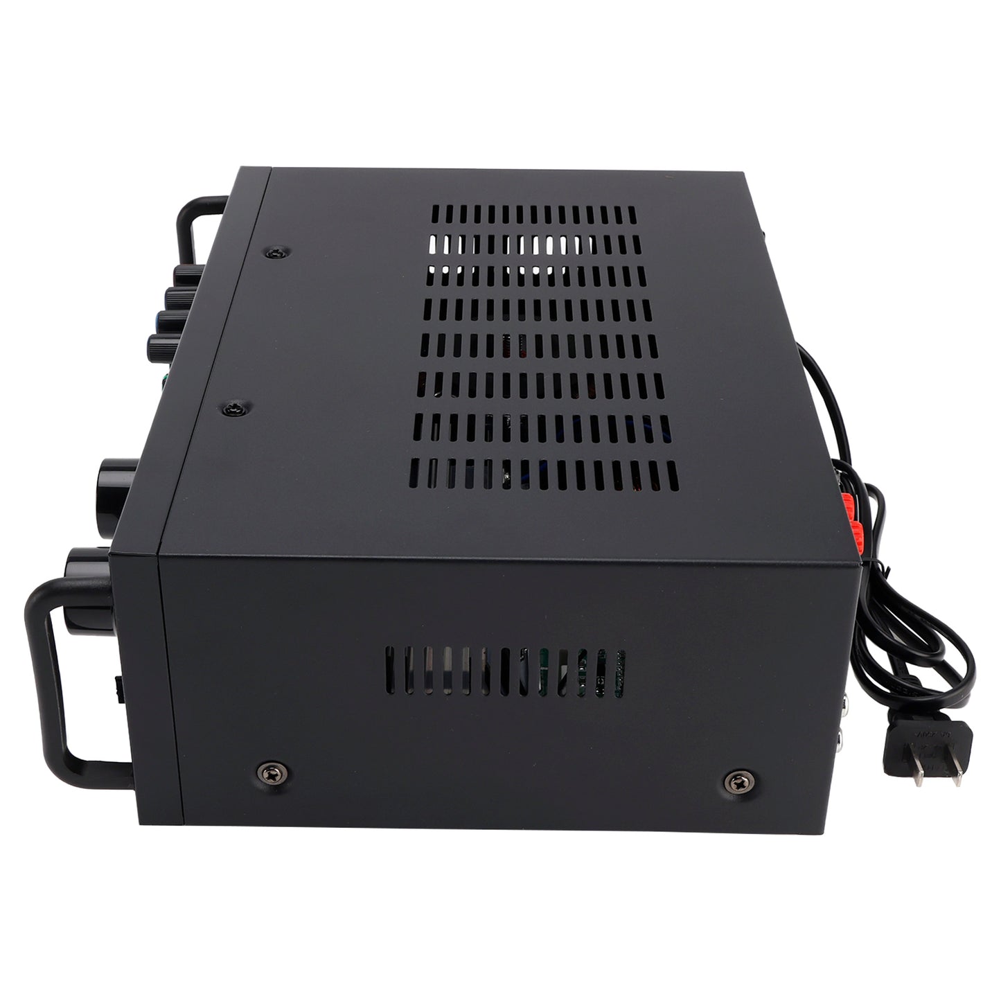 Bluetooth 5.4 HiFi 2500W Peak stereo Karaoke Power Amplificatore FM USB EQ Mixer