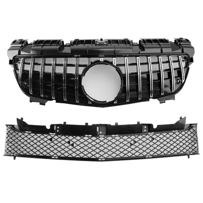 Griglia anteriore superiore inferiore cromata pre-restyling Mercedes-Benz SLK-Class R172 SLK55 2011-2016 adatta per Mercedes SLK-Class R172 SLK55