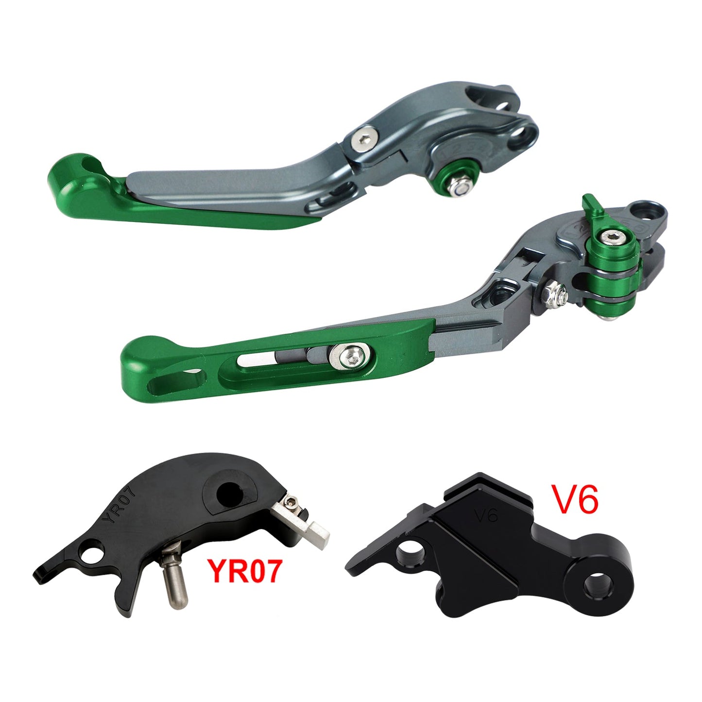 Leva freno frizione regolabile adatta per YAMAHA XSR900 XSR900GP MT-09 2024-2025