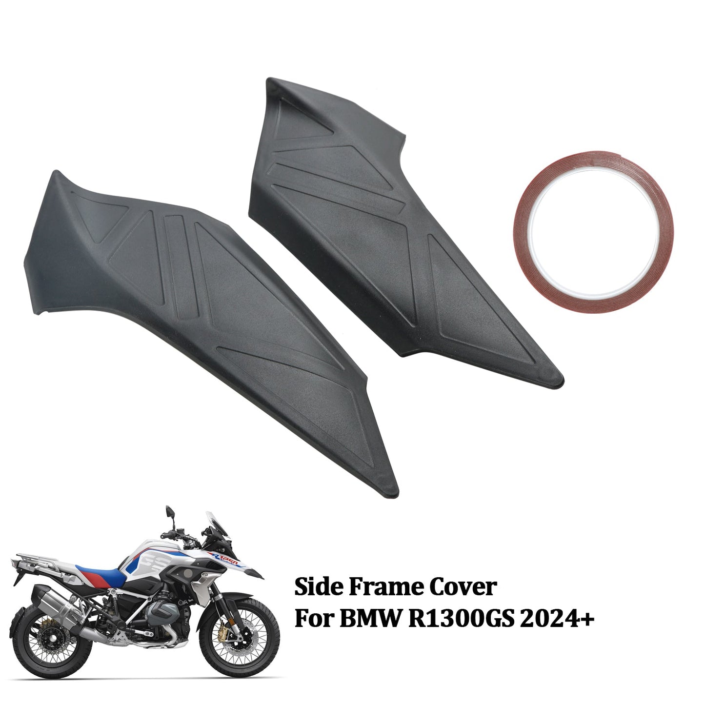 Protezione per pannello telaio laterale, carenature, adatta per BMW R1300GS 2024+