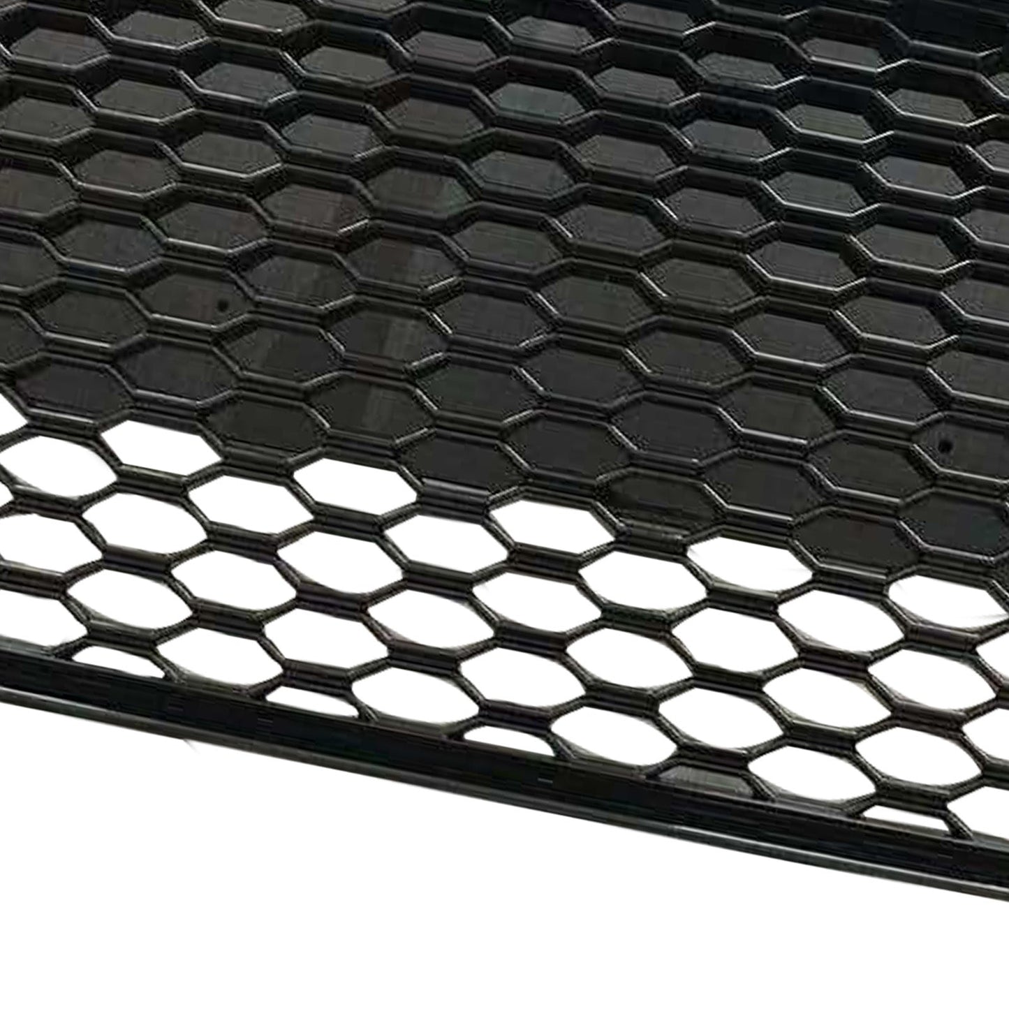 Griglia paraurti anteriore a nido d'ape per Audi R8 2014, colore nero lucido