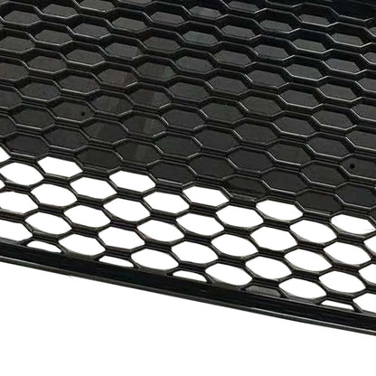 Griglia paraurti anteriore a nido d'ape per Audi R8 2014, colore nero lucido