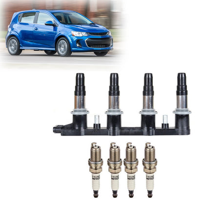 2009-2010 Pontiac G3 1.6L 1x bobine di accensione + 4x candele 55561655