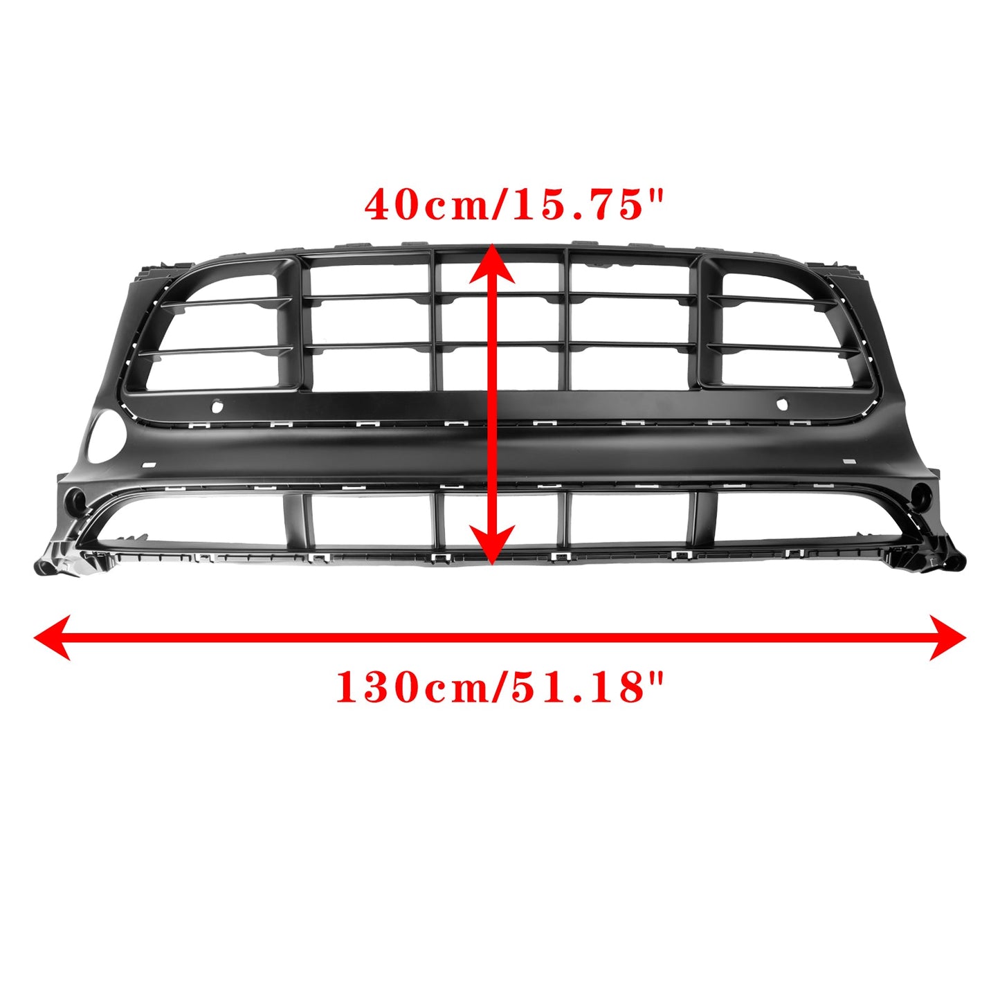 Griglia paraurti anteriore Porsche Macan GTS 95B 2014-2017 95B807683-AG-0K1