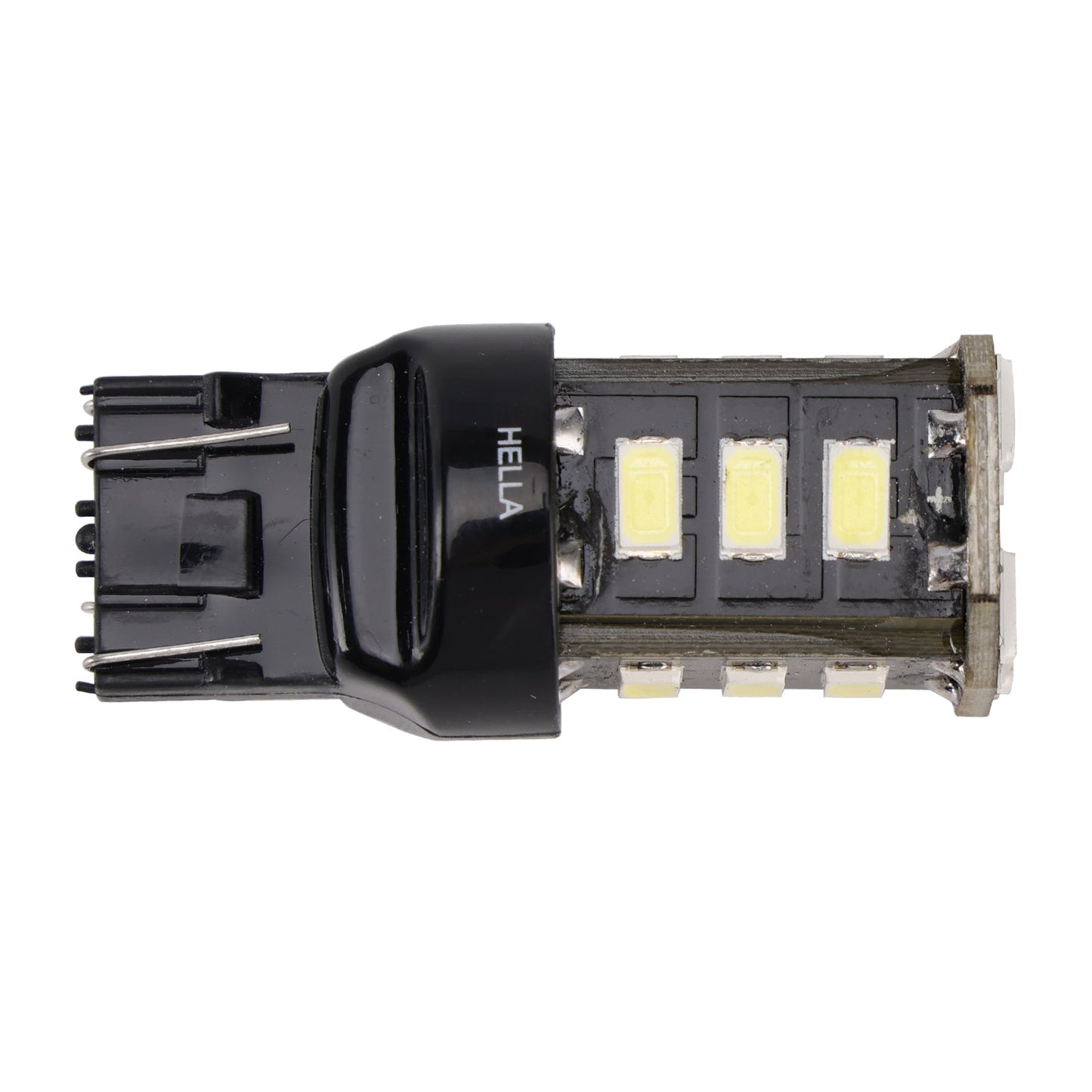 2X per HELLA LED Retrofit 7443W Wedge T5 12V 3W W21/5W 6000K