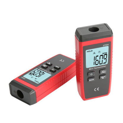 UT373 Mini contagiri digitale LCD senza contatto con laser e tester di velocità RPM