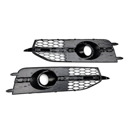 Cornice copri griglia fendinebbia paraurti anteriore nera Audi A7 S-Line S7 2012-2015