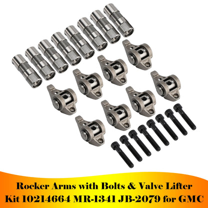 Kit bilancieri con bulloni e alzavalvola 10214664 MR-1341 JB-2079 per GMC