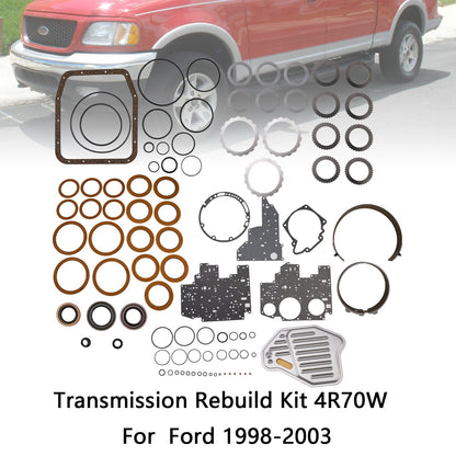 Kit di ricostruzione della trasmissione Ford 1998-2003 4R70W