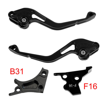 Nuova leva freno e frizione corta per BMW G310R G310GS 2017-2018, colore nero.