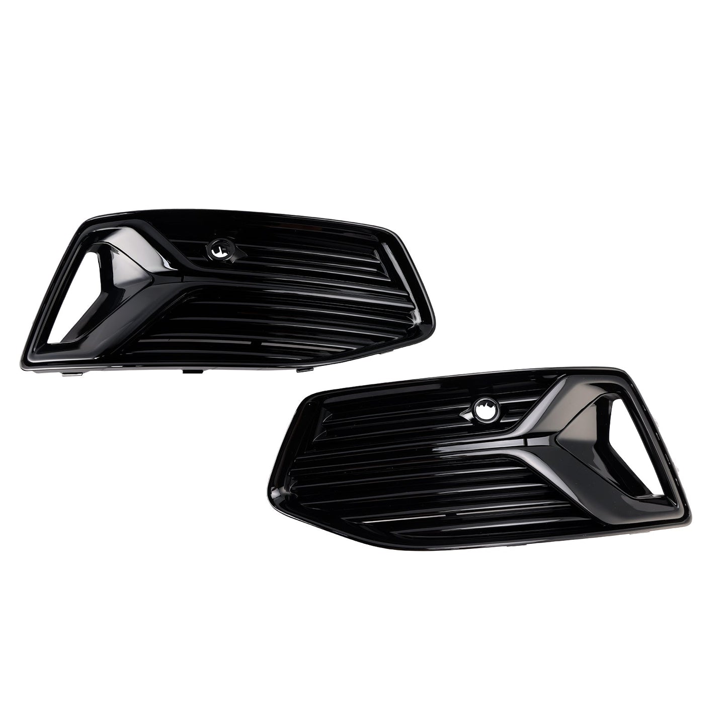 Griglia di copertura fendinebbia paraurti anteriore Audi A6 C8 2019-2023 (2 pezzi)