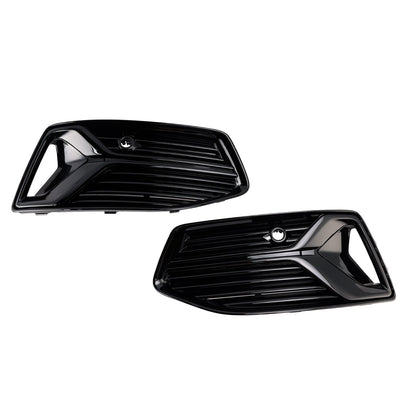 Griglia di copertura fendinebbia paraurti anteriore Audi A6 C8 2019-2023 (2 pezzi)