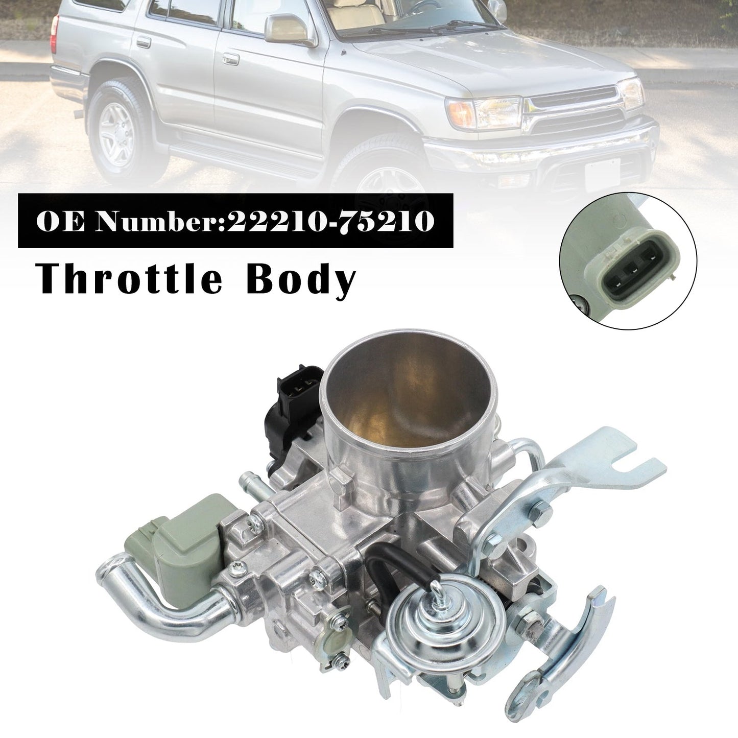 Valvola corpo farfallato per Toyota 4Runner 2.4L 2.7L (1997-2004) codice 22210-75210
