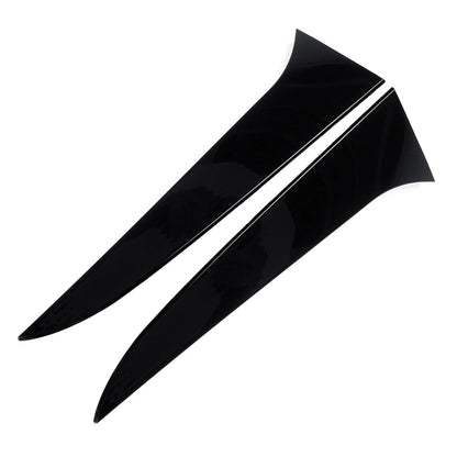 Spoiler laterali per lunotto posteriore Audi A4 B8 Avant 2009-2016, nero lucido