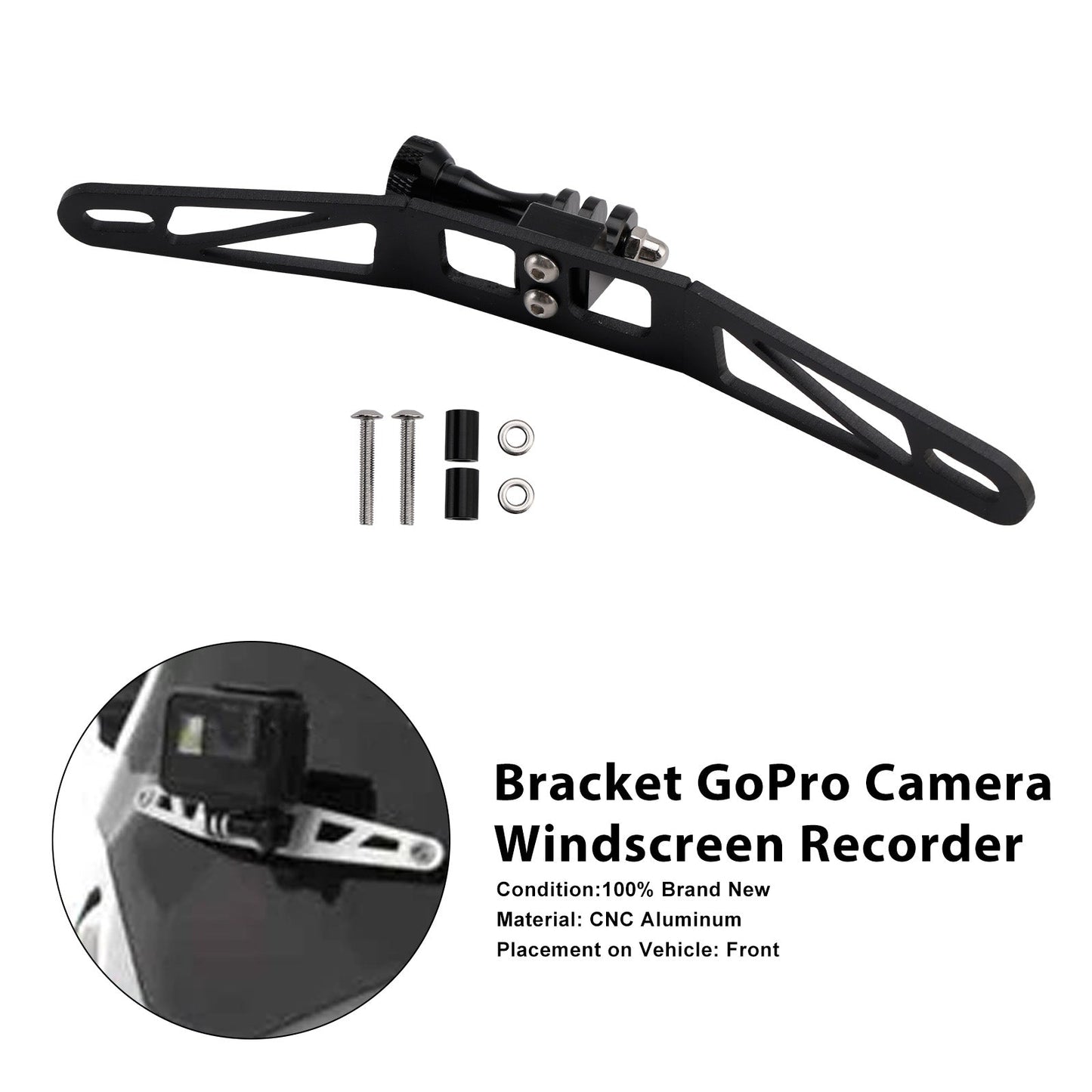 Supporto per parabrezza GoPro per BMW R1300GS S1000XR F900XR F850GS