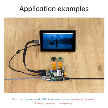 Scheda di espansione del modulo di elaborazione Raspberry Pi 5, scheda di base del modulo di elaborazione CM5