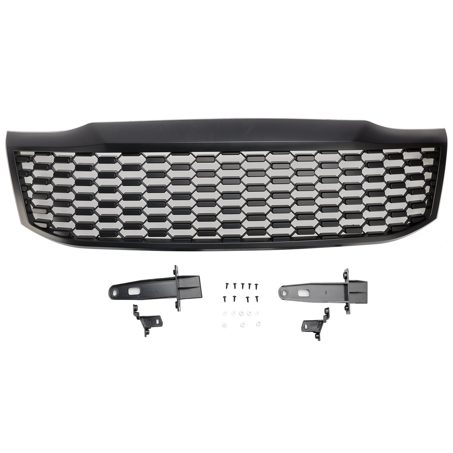 Griglia paraurti anteriore nera opaca Toyota Hilux Vigo MK7 2012-2014