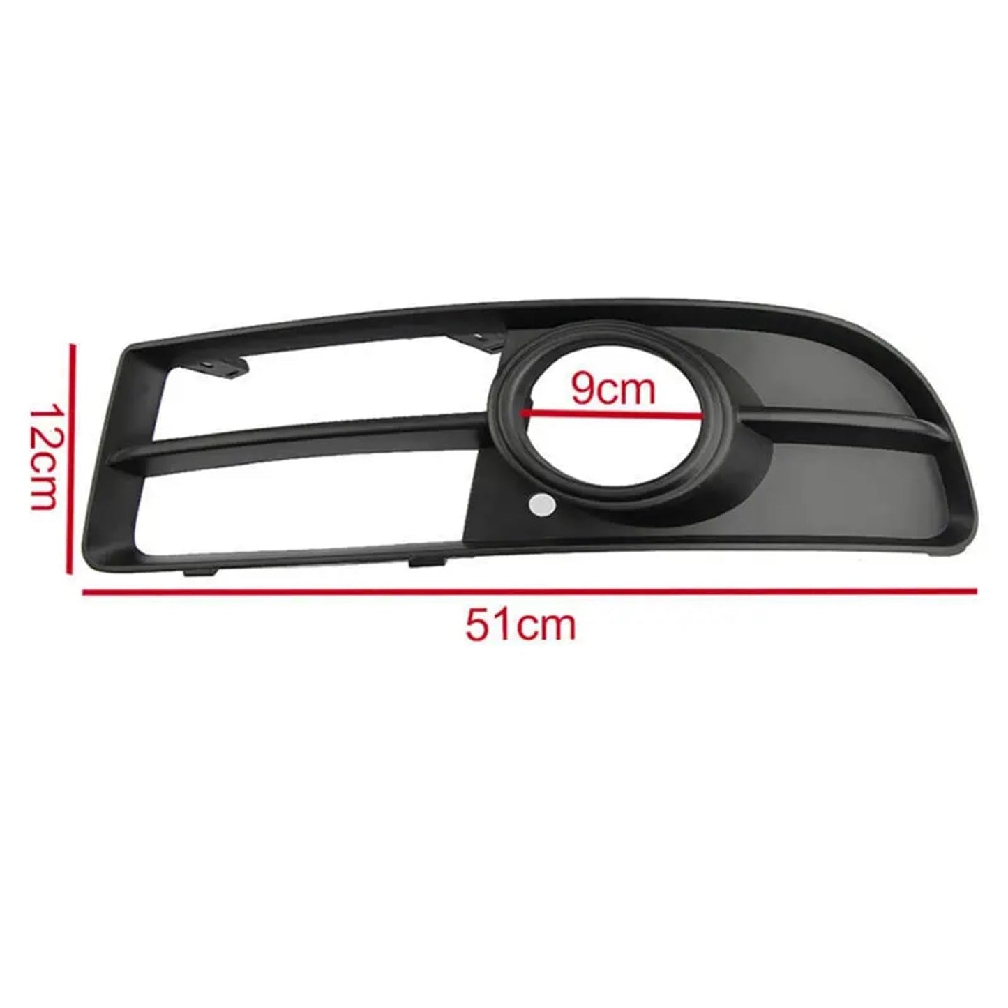 Audi A4 B7 S-Line S4 2005-2008, 1 paio di griglie di copertura fendinebbia paraurti anteriore, 8E0807681F