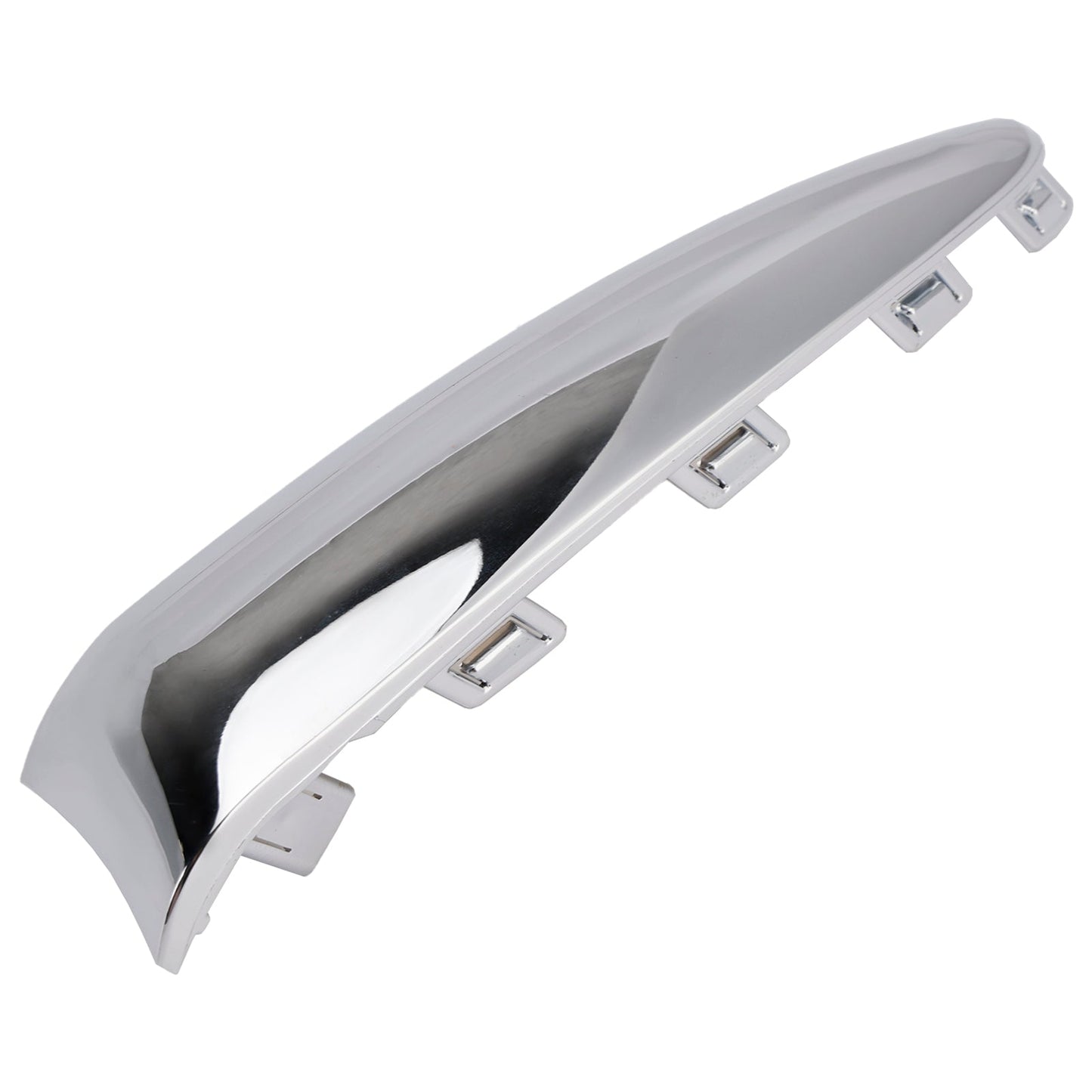 Modanatura paraurti anteriore sinistra Fiat 500 Lounge 2015.08-2020 cromata 735642306
