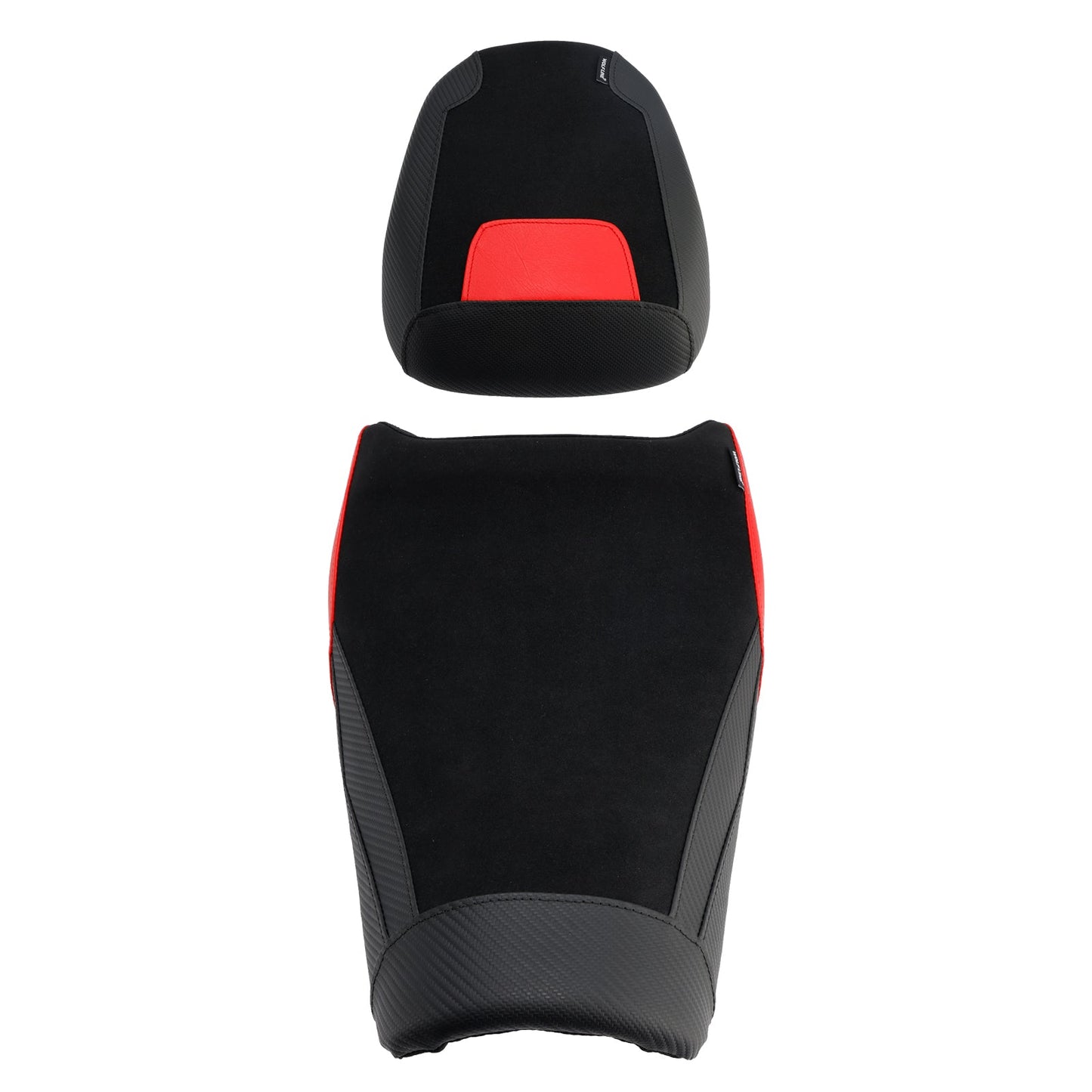 Kit cuscini passeggero Raider anteriori e posteriori per Suzuki V-Strom 250Sx 2024-2025, colore rosso