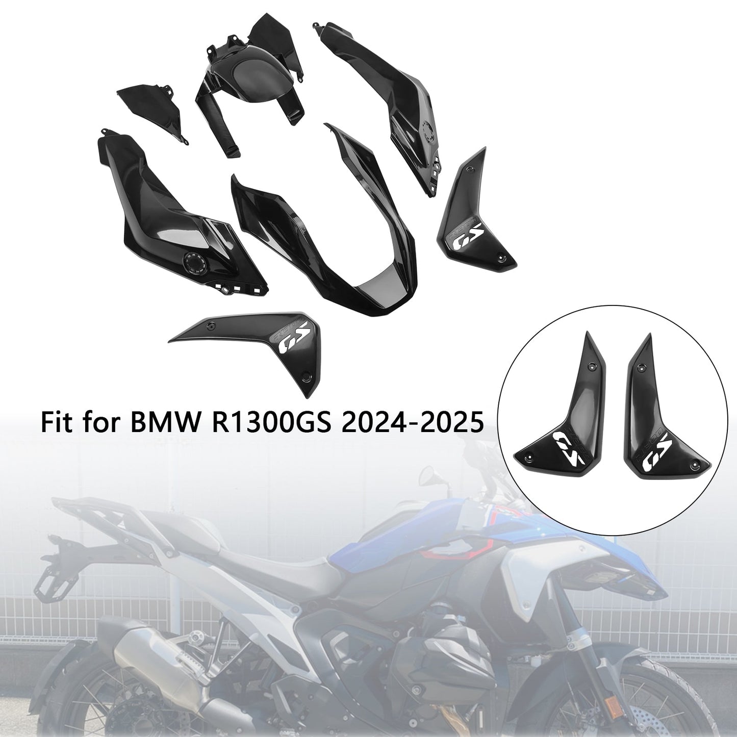 Carenatura carenatura BMW R1300GS 2024-2025 iniezione non verniciata