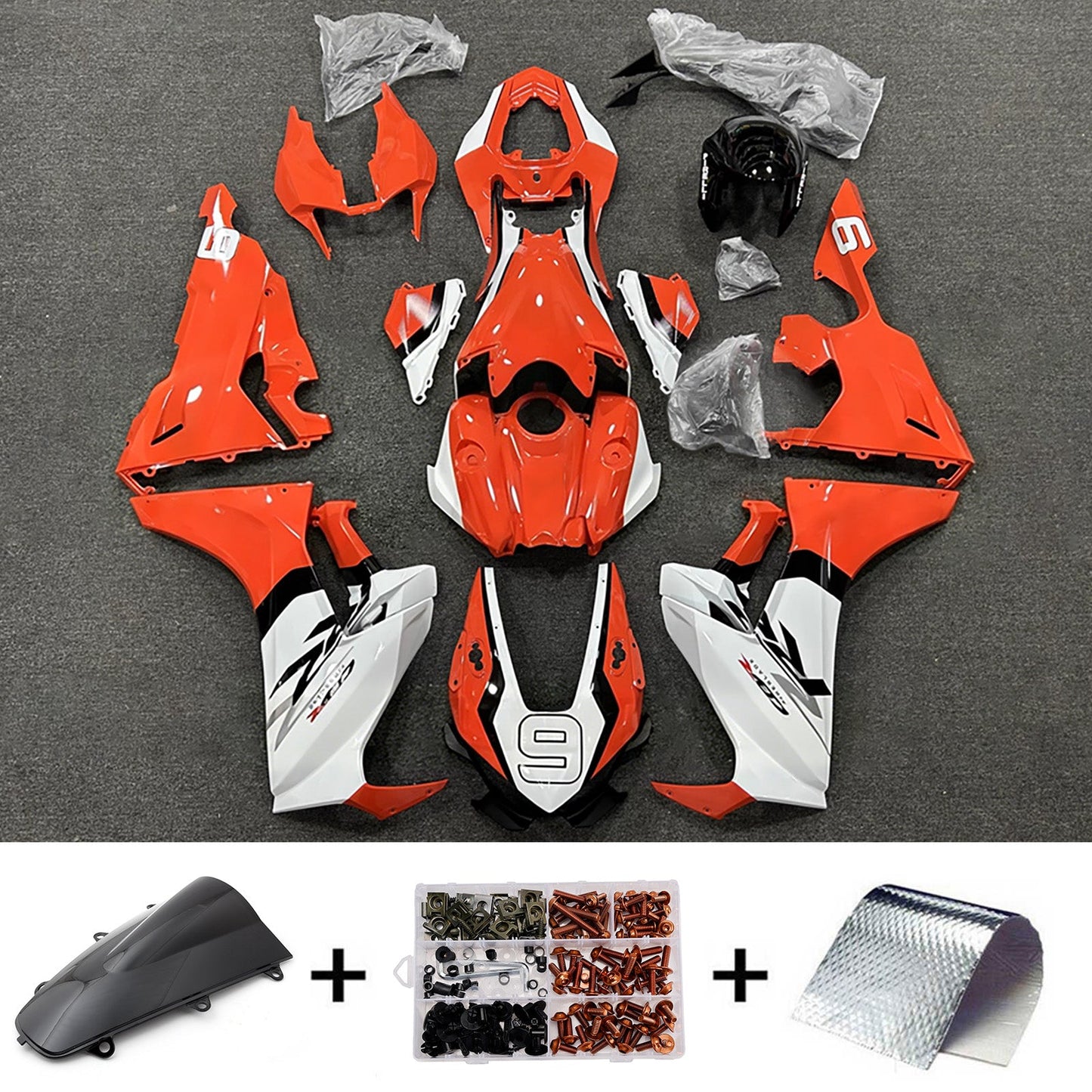 Kit di carene in plastica ABS stampate a iniezione per Honda CBR1000RR 2017-2025