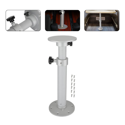 Alluminio RV Marine Barca Motorhome Tavolo piedistallo telescopico Mobili gamba
