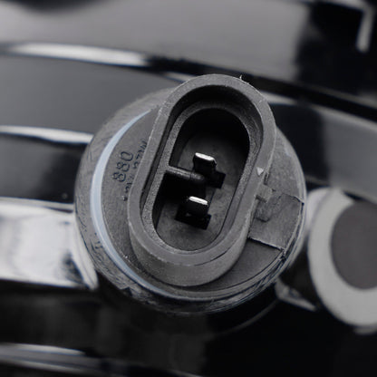 Coppia di fari fendinebbia anteriori con lampadine per Chevy Silverado 2007-2013, lenti trasparenti