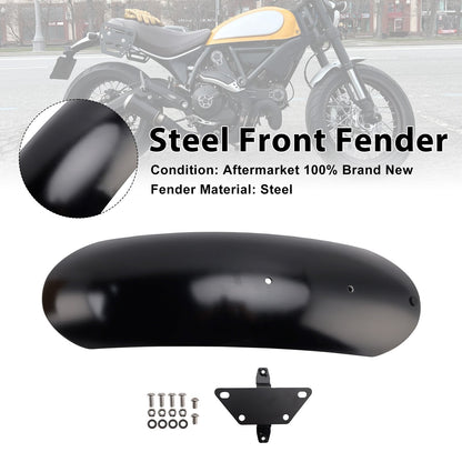 Parafango anteriore in acciaio per Ducati Scrambler 1100 800 2015-2025