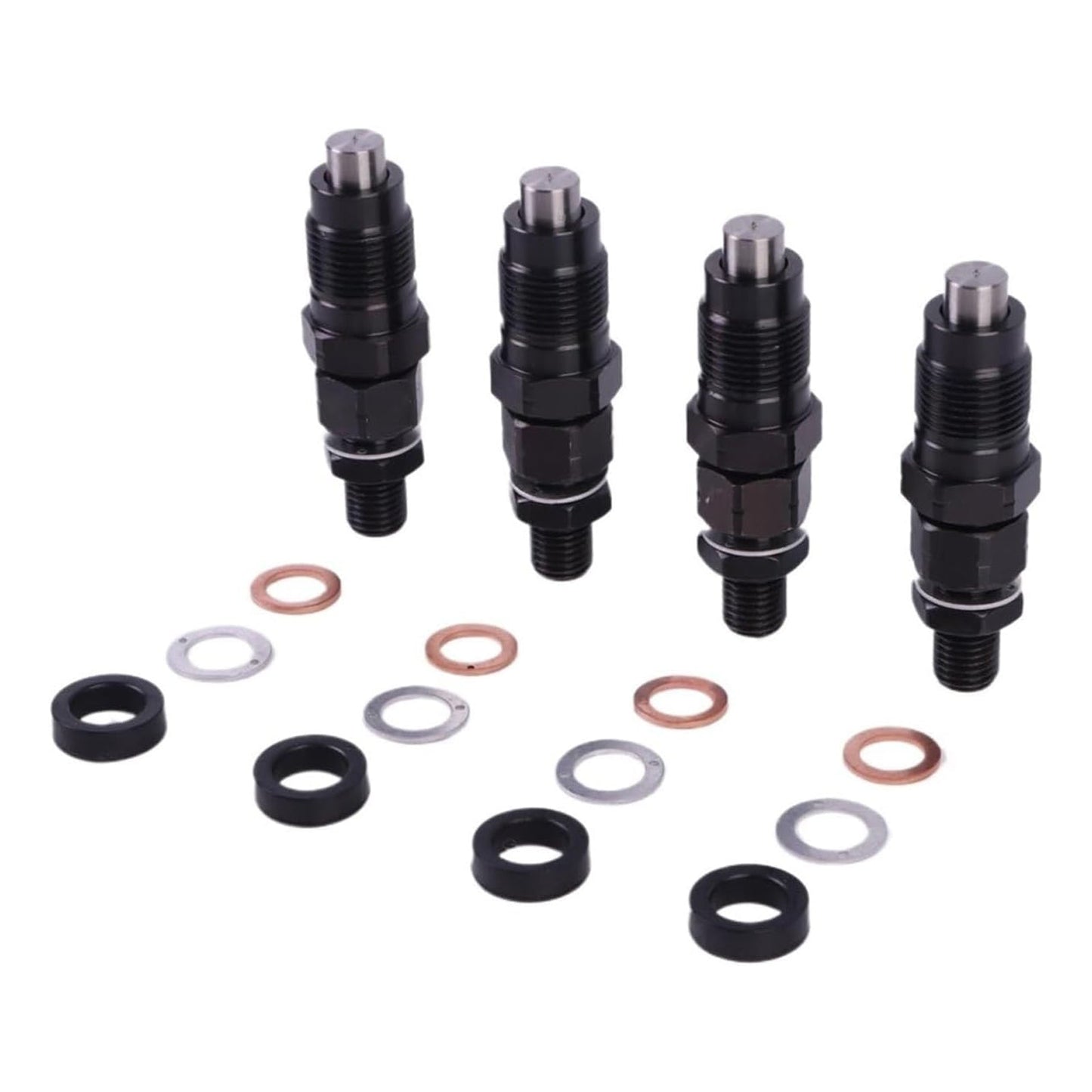 4 pezzi di iniettori di carburante per motore Toyota 3L Hilux Hiace 2.8L 23600-59105