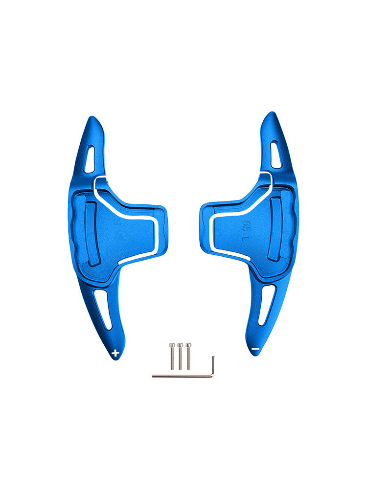 Leve del cambio al volante per Kia K5 2016-2019 in alluminio blu