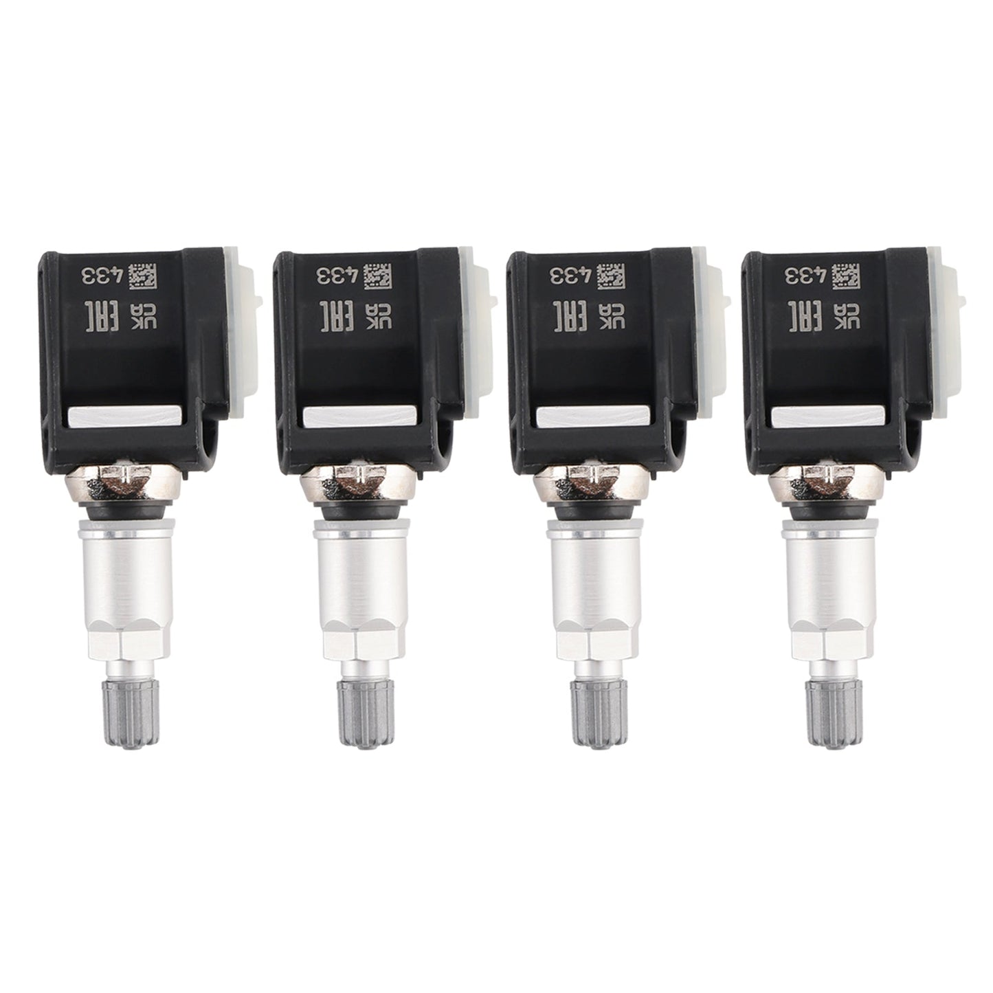 4x Sensore di pressione pneumatici A0009058413 A0009055419 per Mercedes Classe E W214 S214