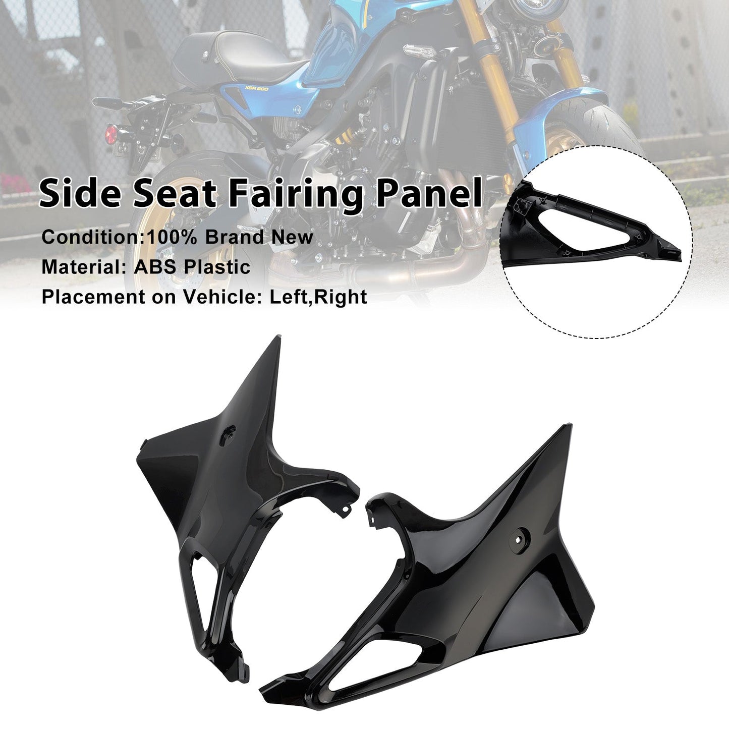 Pannello carenatura sella laterale Yamaha XSR 900 XSR900 2022-2025
