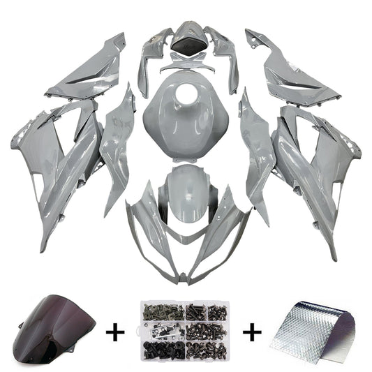 Kit carenatura iniezione in plastica ABS adatto per Kawasaki ZX6R 636 2013-2018