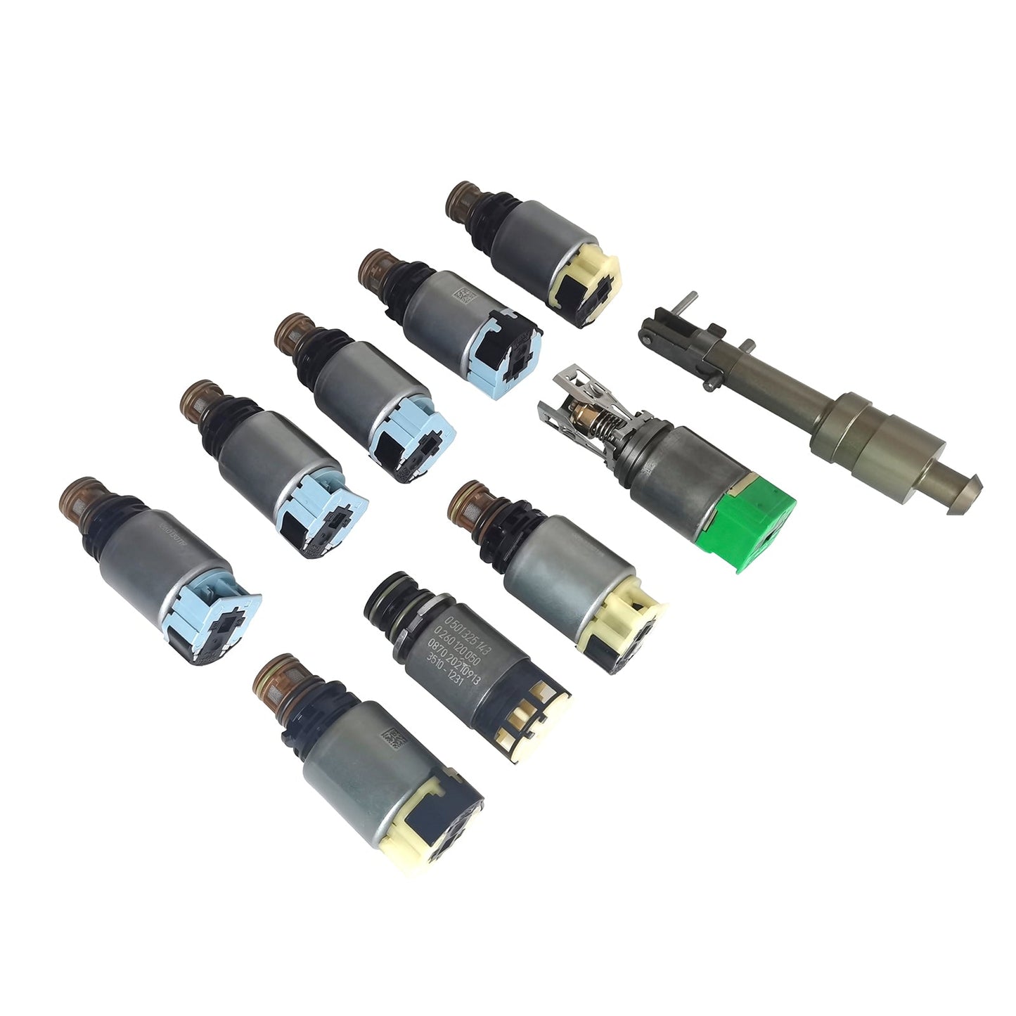 Kit solenoide cambio automatico a 8 velocità, 10 pezzi, 8HP75 8HP50 per BMW, Dodge, Jeep, Alfa Romeo